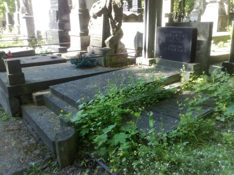 Zdjęcie grobu Hipolit Obarski (1)