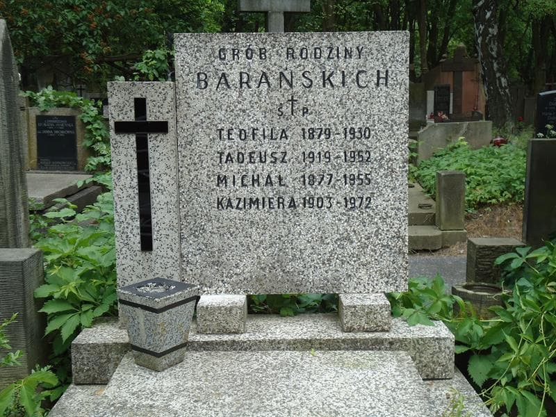 Zdjęcie grobu Tadeusz Barański (2)