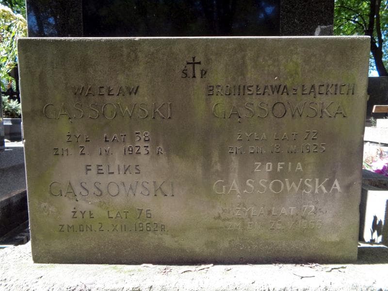 Zdjęcie grobu Feliks Gąssowski (2)