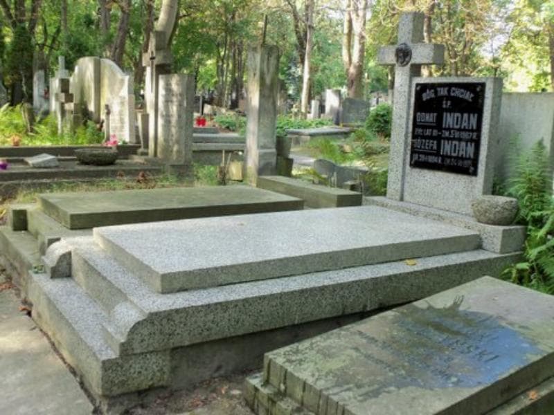 Zdjęcie grobu Józefa Indan (1)