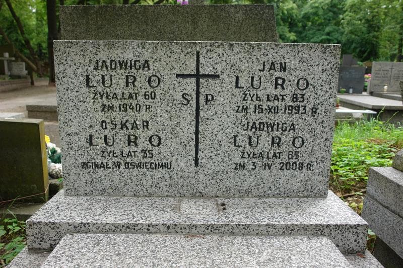 Zdjęcie grobu Jadwiga Luro (2)