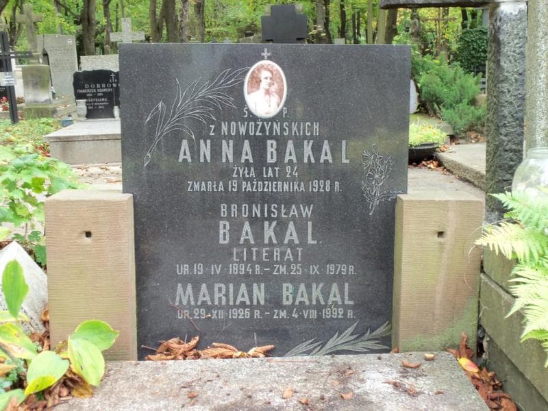 Zdjęcie grobu Marian Bakal (2)