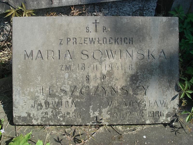 Zdjęcie grobu Władysław Leszczyński (1)