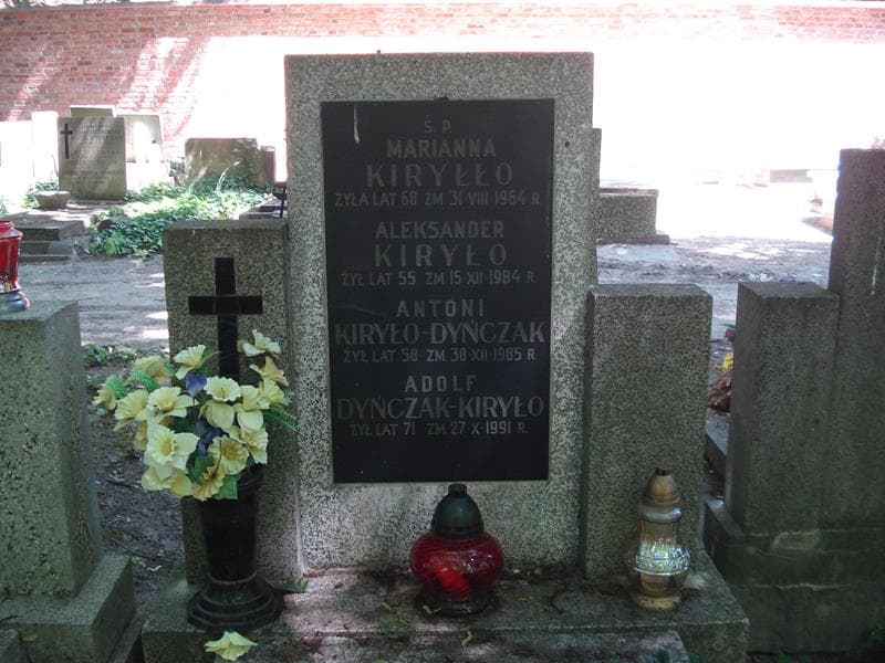 Zdjęcie grobu Adolf Dyńczak-Kiryłło (1)