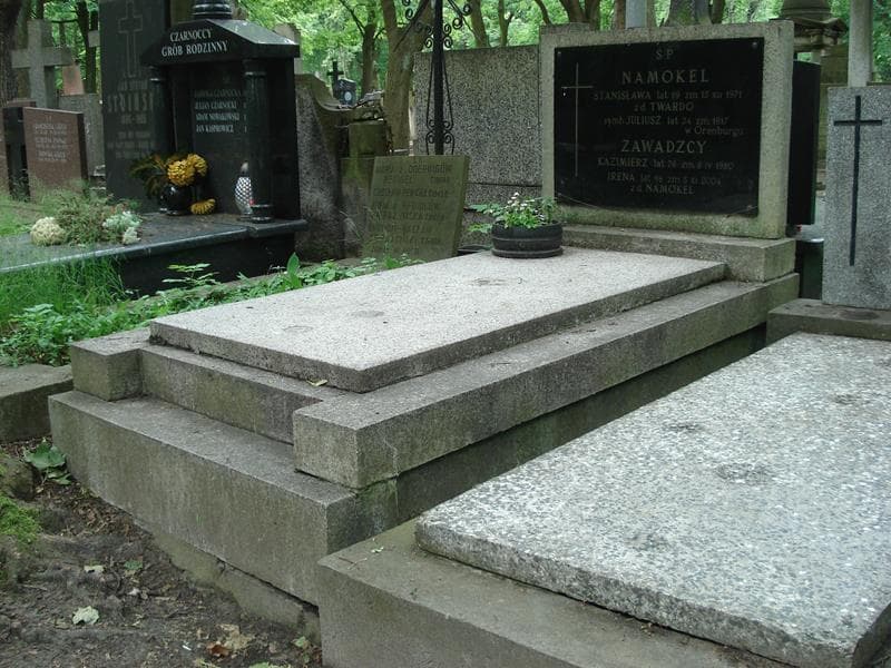 Zdjęcie grobu Stanisława Namokel (1)