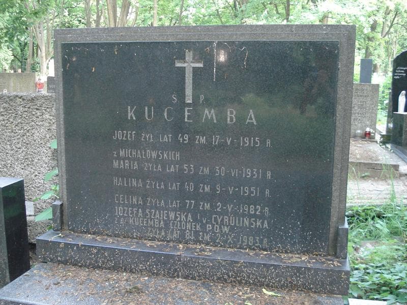 Zdjęcie grobu Maria Kucemba (1)