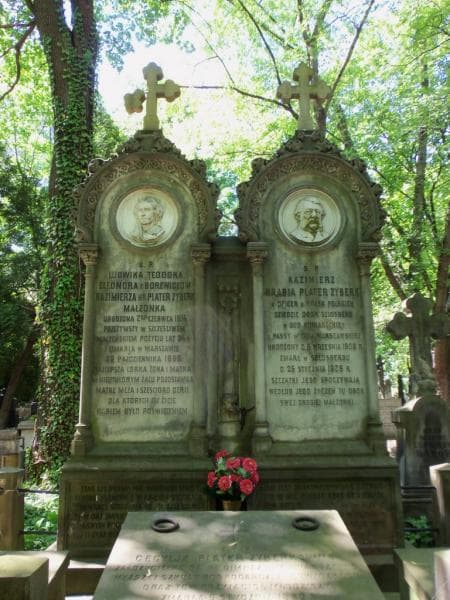 Zdjęcie grobu Maria Plater - Zyberk (2)