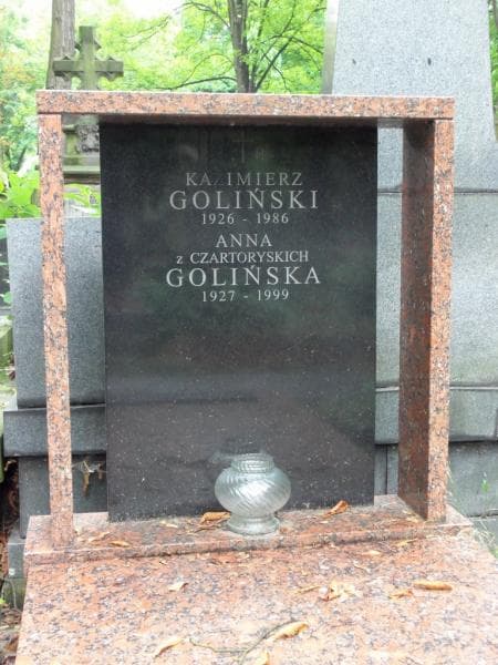 Zdjęcie grobu Kazimierz Goliński (2)