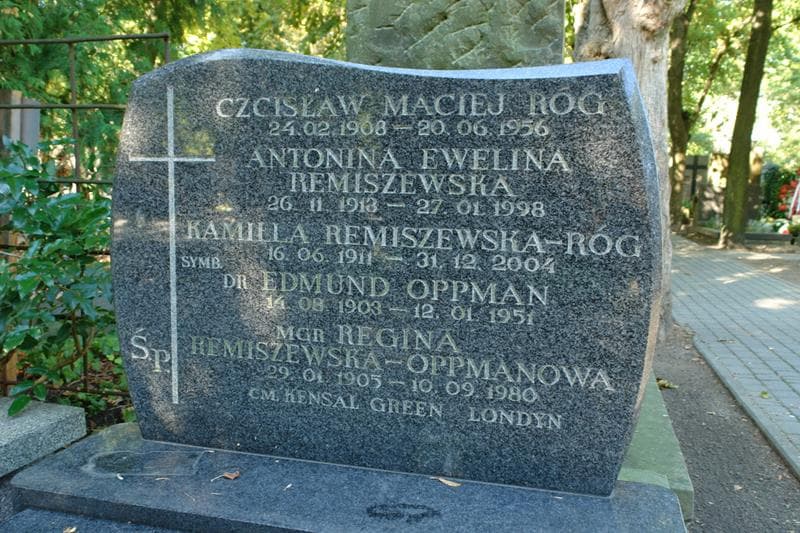 Zdjęcie grobu Edmund Oppman (2)