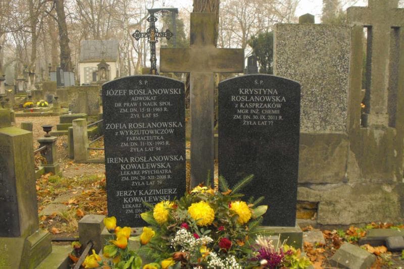 Zdjęcie grobu Irena Rosłanowska Kowalewska (2)