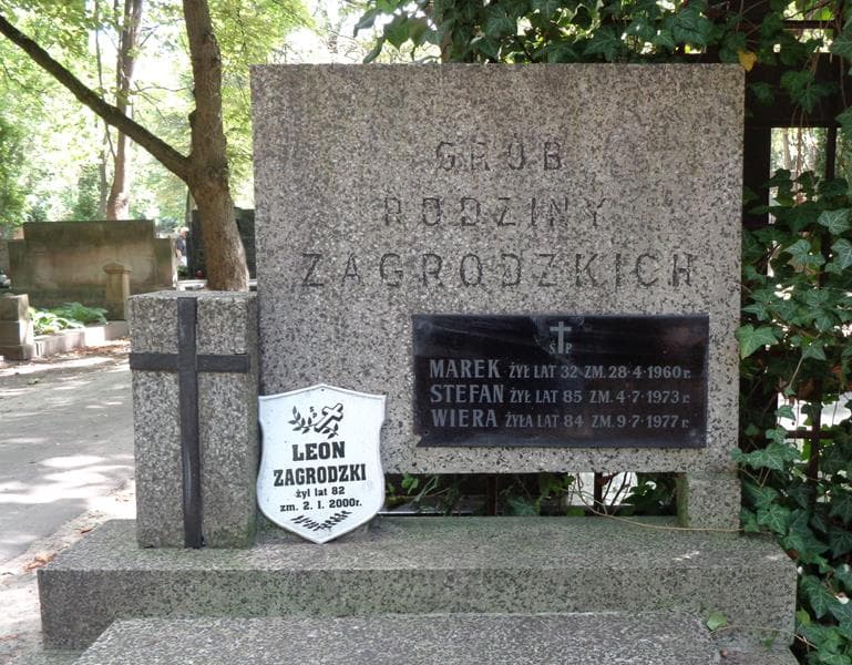 Zdjęcie grobu Wiera Zagrodzka (2)