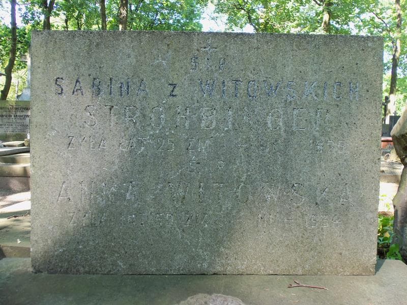 Zdjęcie grobu Sabina Strohbinger (2)