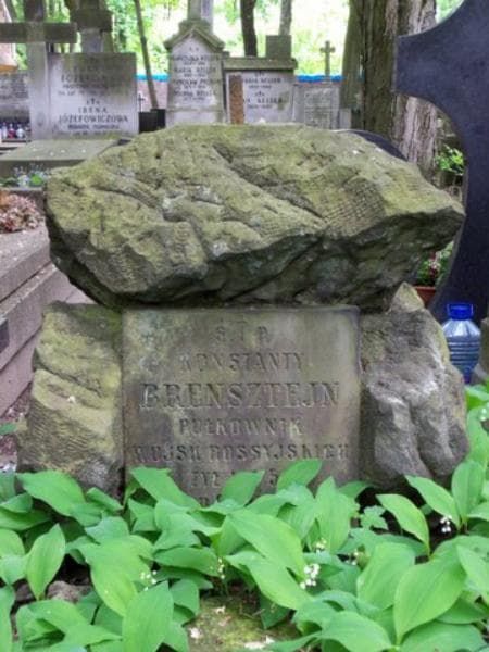 Zdjęcie grobu Konstanty Brensztejn (1)