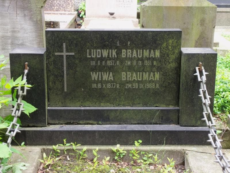 Zdjęcie grobu Ludwik Brauman (2)