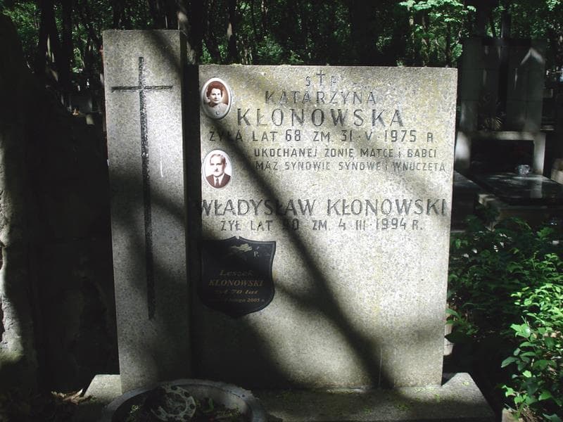 Zdjęcie grobu Władysław Kłonowski (1)