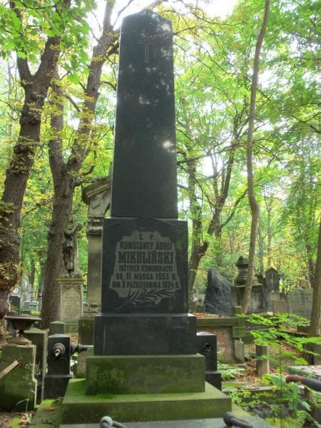 Zdjęcie grobu Konstanty Adolf Mikuliński (2)