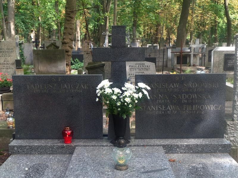 Zdjęcie grobu Stanisława Filipowicz (2)
