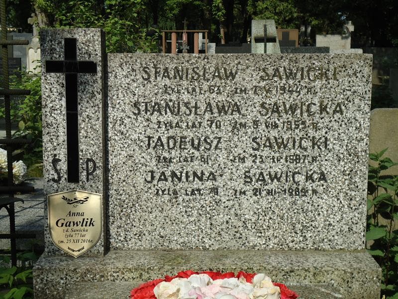 Zdjęcie grobu Tadeusz Sawicki (2)