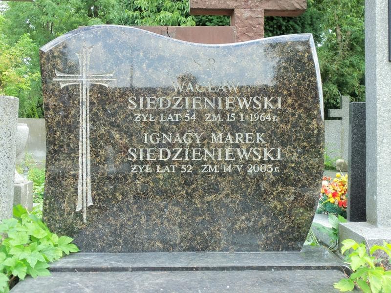 Zdjęcie grobu Ignacy Marek Siedzieniewski (2)