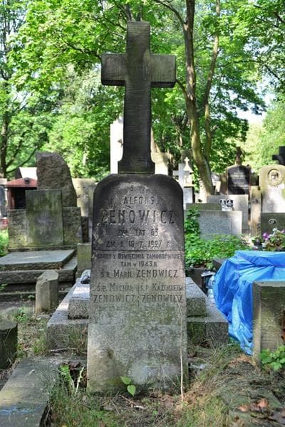 Zdjęcie grobu Kazimiera Zenowicz (2)