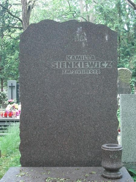Zdjęcie grobu Kamilla Sienkiewicz (1)