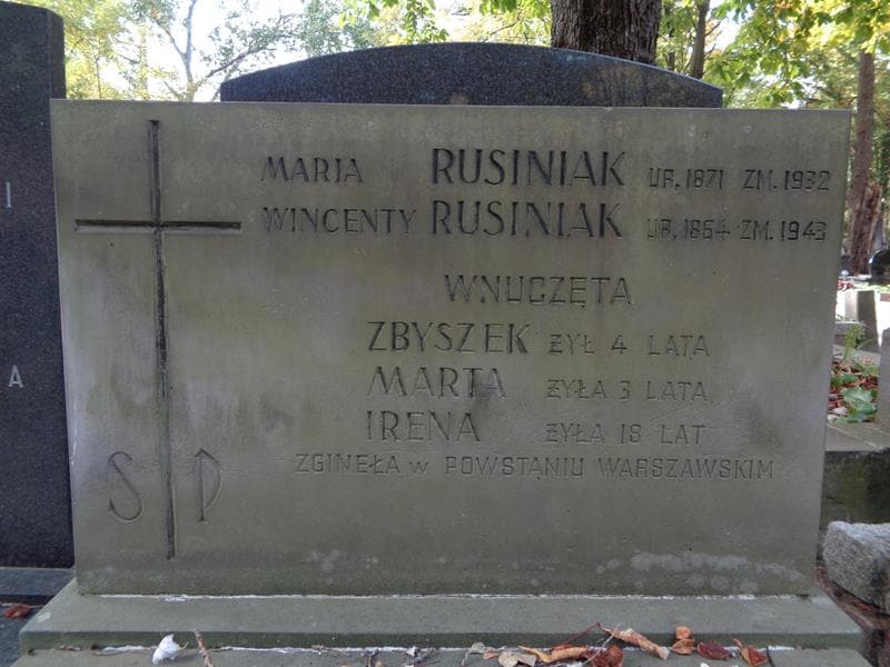 Zdjęcie grobu Marta Rusiniak (2)