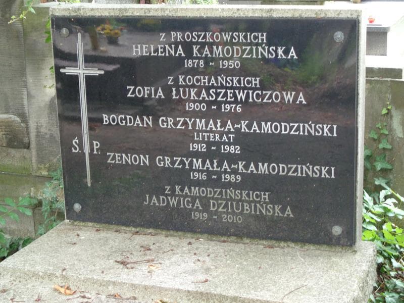 Zdjęcie grobu Bogdan Grzymała-Kamodziński (2)