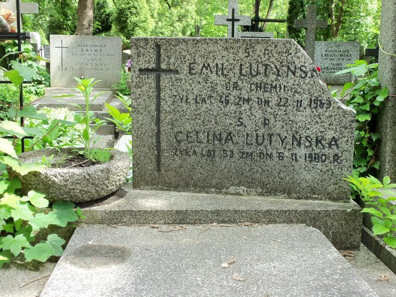 Zdjęcie grobu Emil Lutyński (2)