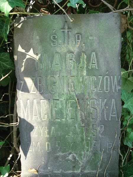 Zdjęcie grobu Marja Maciejewska (2)