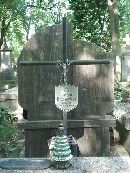 Zdjęcie grobu Gabriela Brzozowska (1)