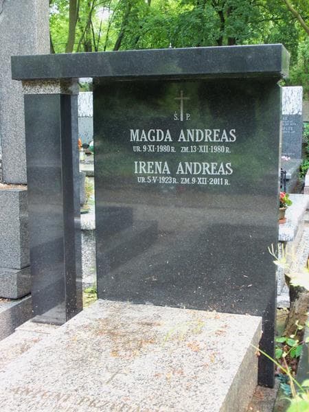 Zdjęcie grobu Magda Andreas (2)