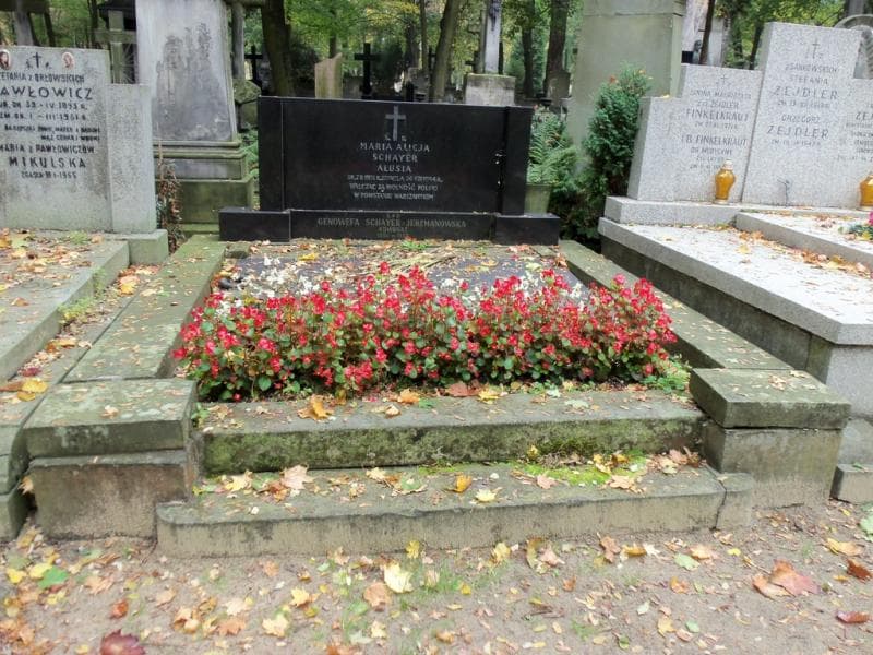 Zdjęcie grobu: Genowefa Schayer-Jerzmanowska