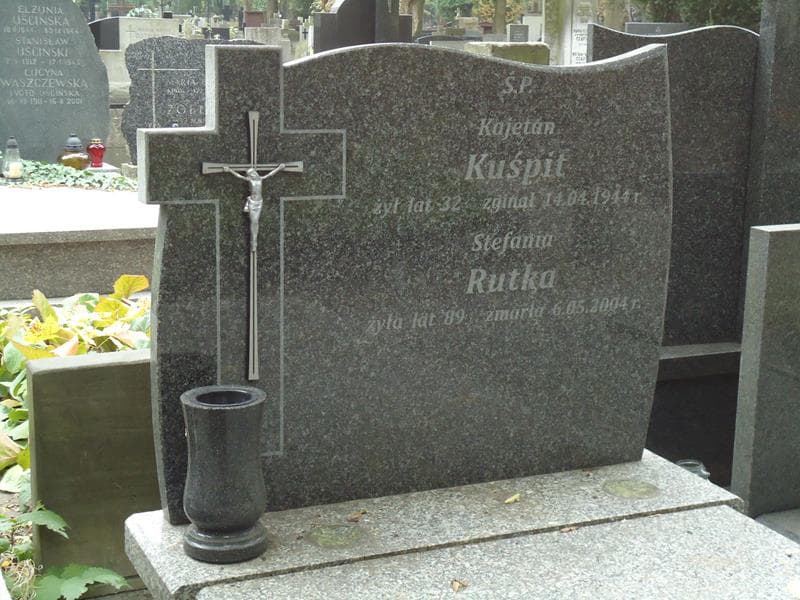 Zdjęcie grobu Kajetan Kuśpit (2)