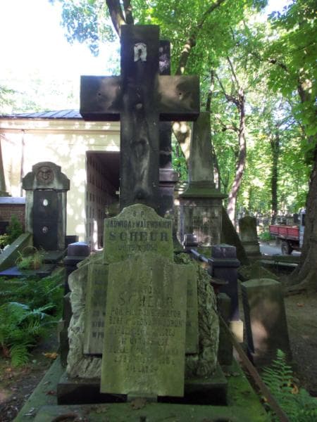 Zdjęcie grobu Antoni Scheur (2)