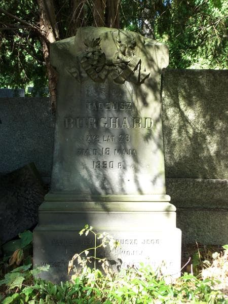 Zdjęcie grobu Tadeusz Burghard (2)