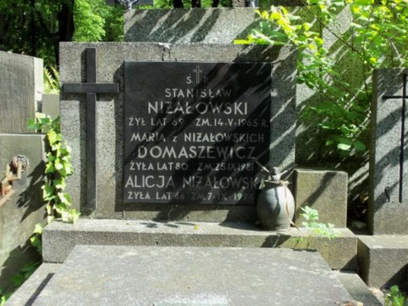 Zdjęcie grobu Maria Domaszewicz (2)
