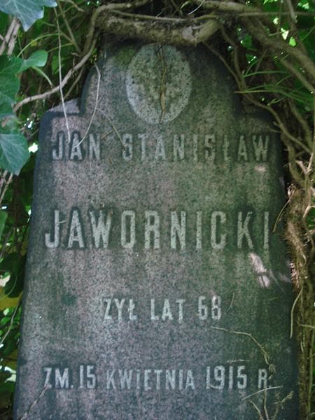 Zdjęcie grobu Jan Stanisław Jawornicki (1)