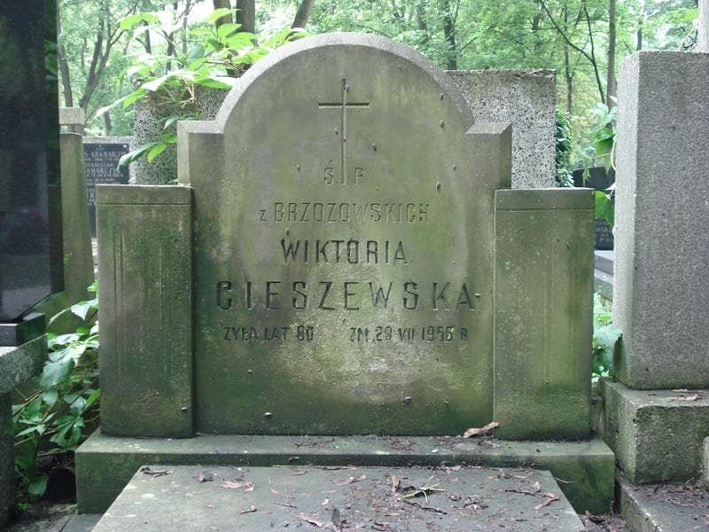 Zdjęcie grobu Wiktoria Cieszewska (1)