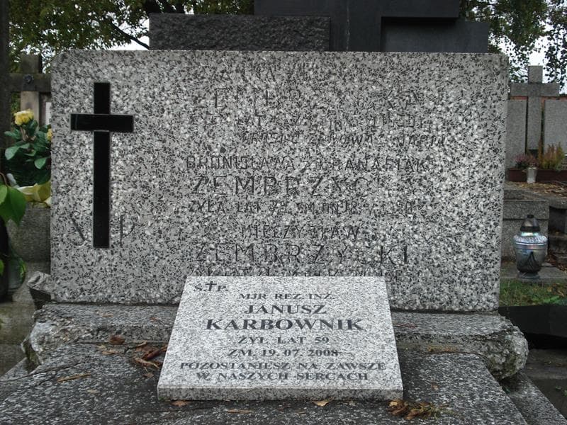 Zdjęcie grobu Mieczysław Zembrzycki (2)