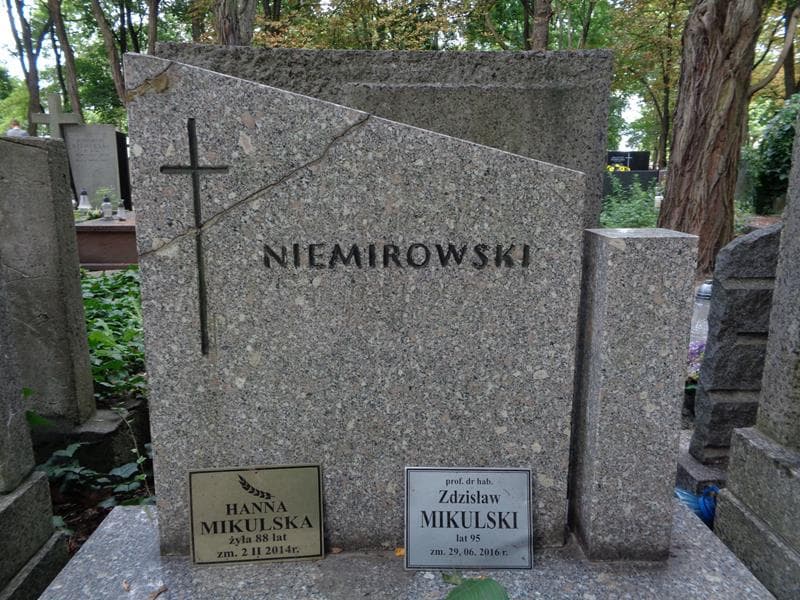 Zdjęcie grobu Apolinary Niemirowski (2)