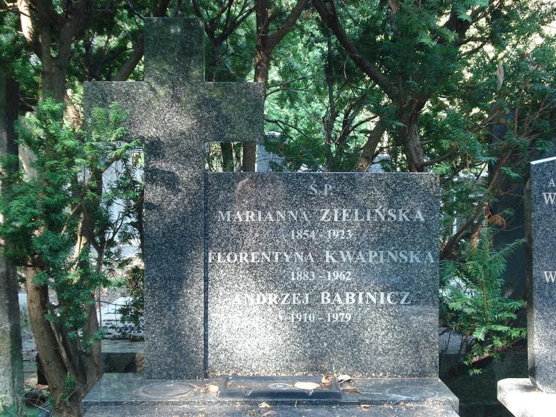 Zdjęcie grobu Florentyna Kwapińska (2)