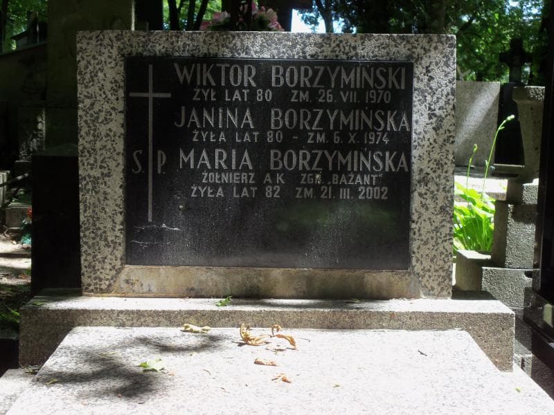 Zdjęcie grobu Maria Borzymińska (2)