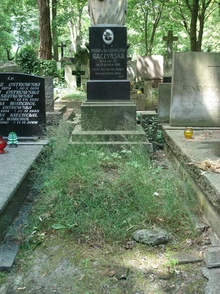 Zdjęcie grobu: Helena Bączyńska