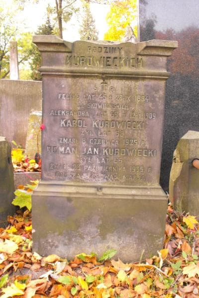 Zdjęcie grobu Feliks Kurowiecki (2)
