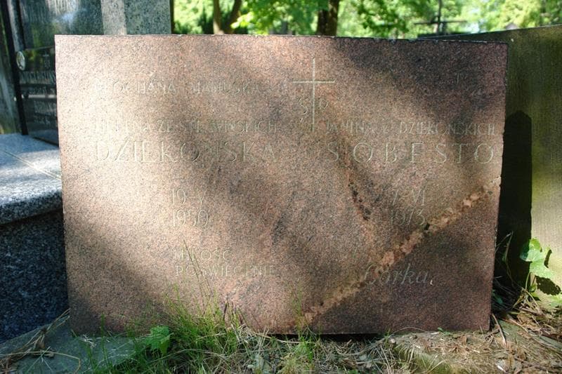 Zdjęcie grobu Helena Dziekońska (2)