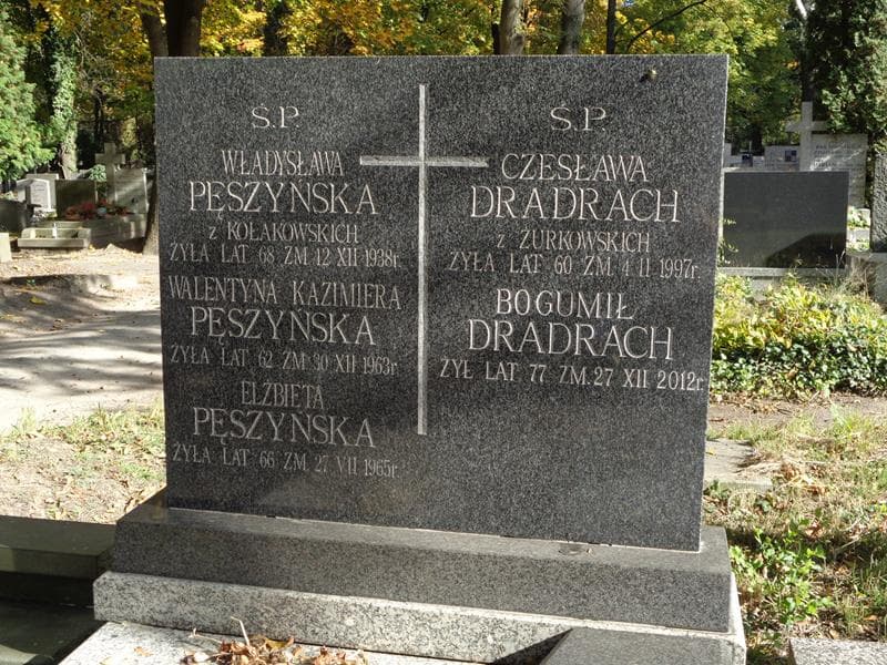 Zdjęcie grobu Bogumił Dradrach (2)