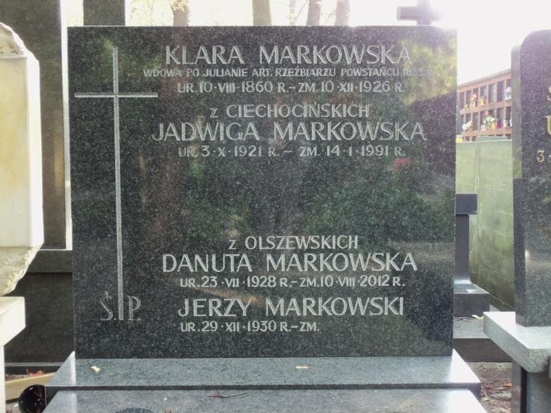 Zdjęcie grobu Klara Markowska (2)