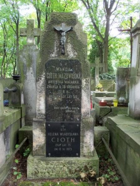 Zdjęcie grobu Helena Władysława Cioth (2)