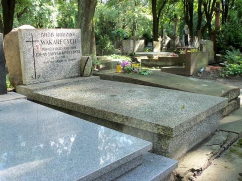 Zdjęcie grobu Irena Janyska-Przybysz (1)