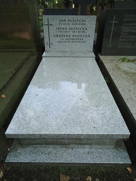 Zdjęcie grobu: Irena Rusiecka